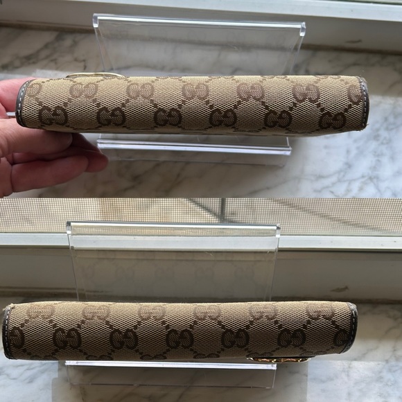 Gucci Long Wallet w/GG Heart Logo - Picture 8 of 16